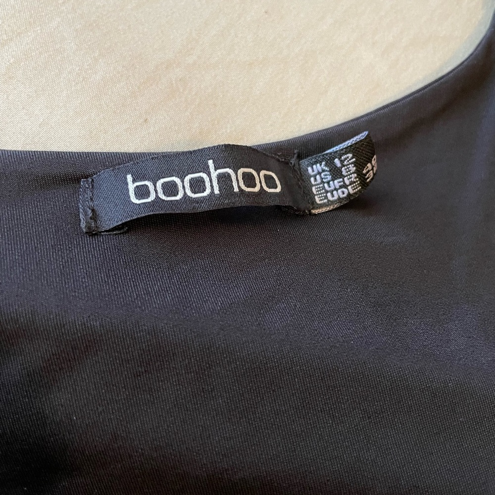 Boohoo (2 for 1) Double lined slinky bodysuits - Picture 4 of 8